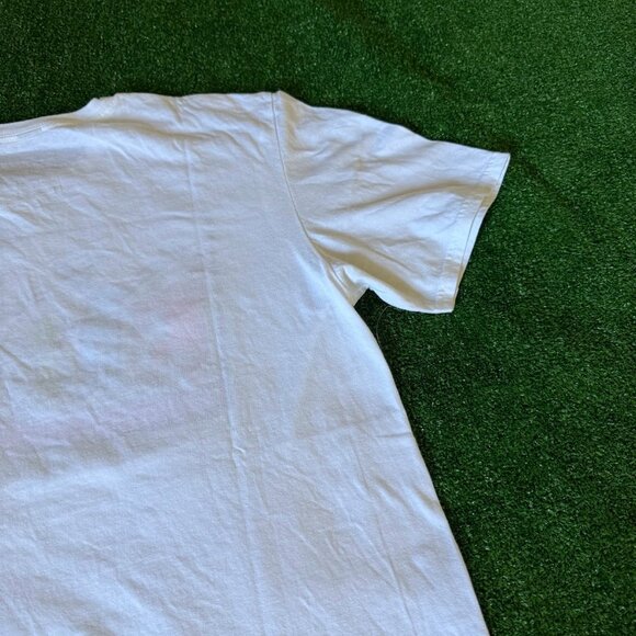Keith Haring Dancing People Abstract Pop Art White Short Sleeve T-Shirt Size M - Picture 13 of 13